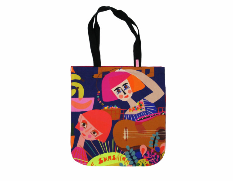 TOTE BAG nana à la guitare