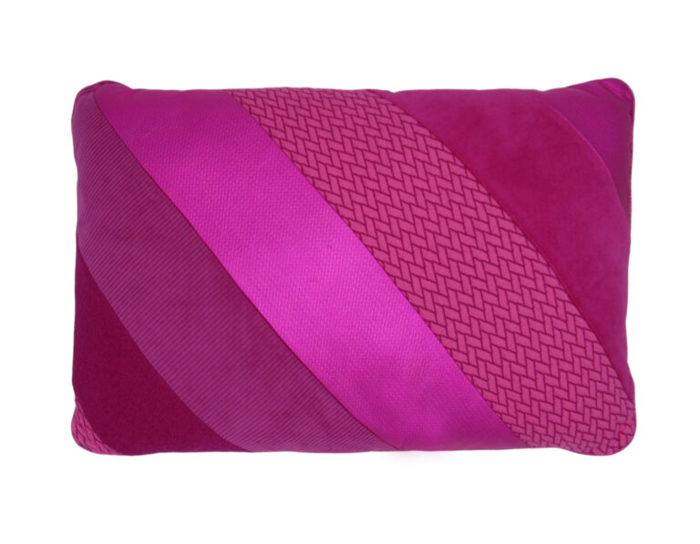 Coussin patch rose