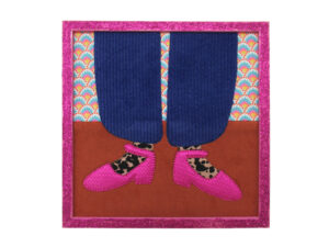 DEBOUT babies fuchsia paillettes