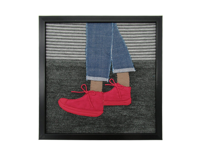 DEBOUT baskets rouges