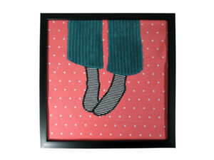 DEBOUT chaussettes noires