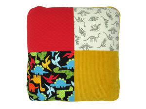 Coussin patch dino