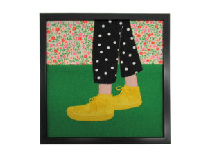 DEBOUT baskets jaunes