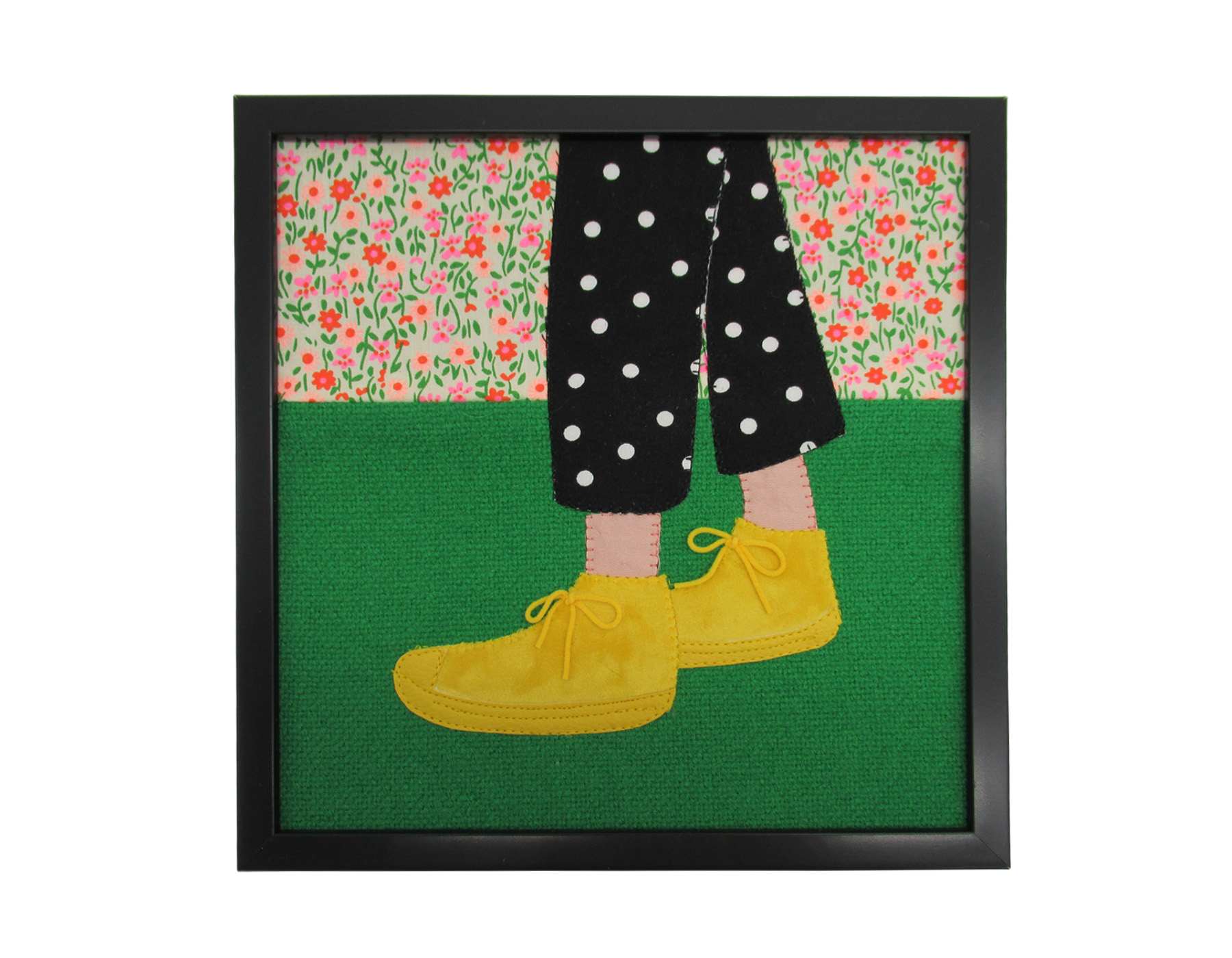 DEBOUT baskets jaunes