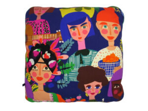 Coussin super nanas et frida