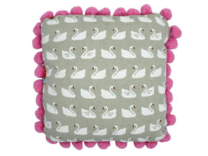 Coussin cygnes