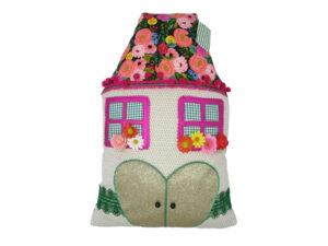 Coussin maison féérique